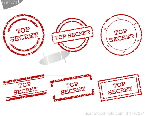 Image of Top secret stamps