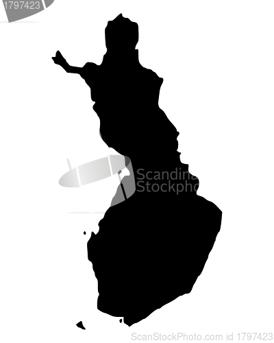 Image of Map of Finland