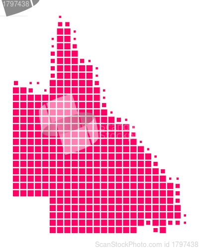 Image of Map of Queensland