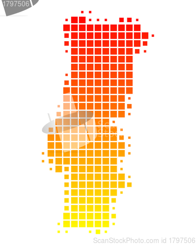 Image of Map of Portugal