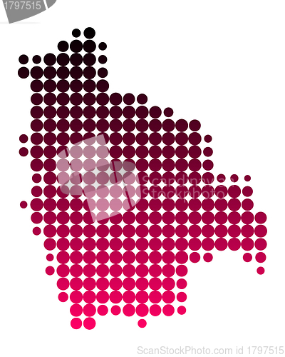 Image of Map of Bolivia