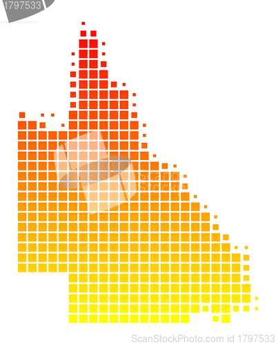 Image of Map of Queensland