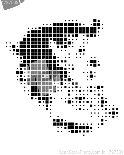 Image of Map of Greece