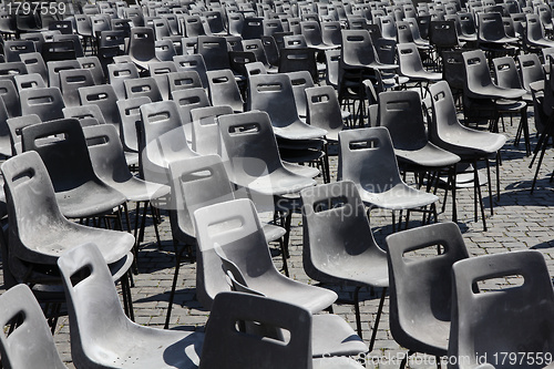 Image of Empty chairs