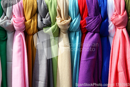 Image of Colorful textiles