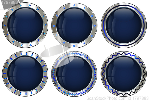 Image of 	Empty creative button set