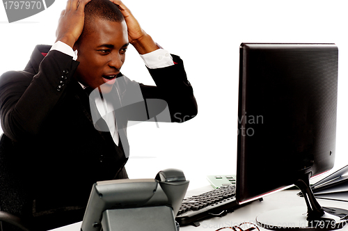 Image of Manager faced loss in business