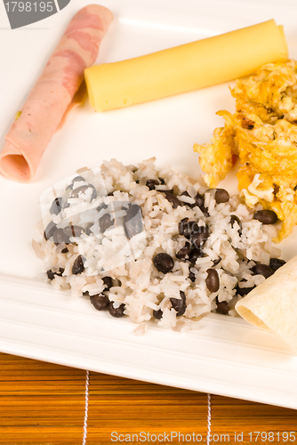 Image of Gallo pinto serving