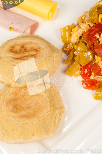 Image of Arepa breakfast