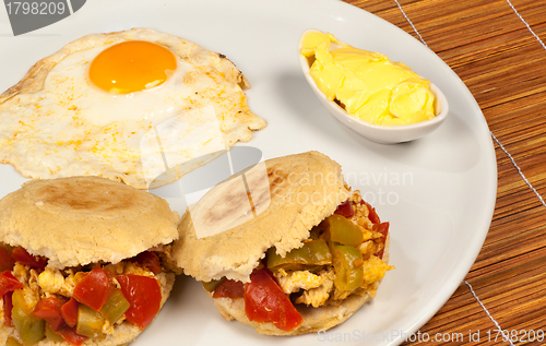 Image of Stuffed arepas