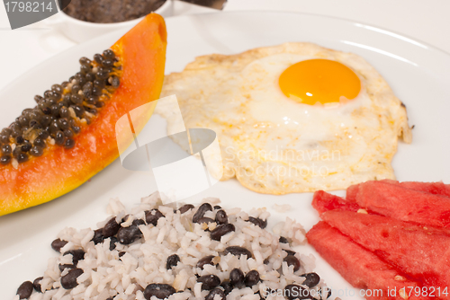Image of Central American breakfast