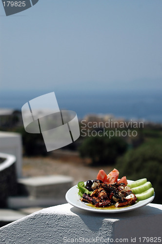 Image of real greek salad