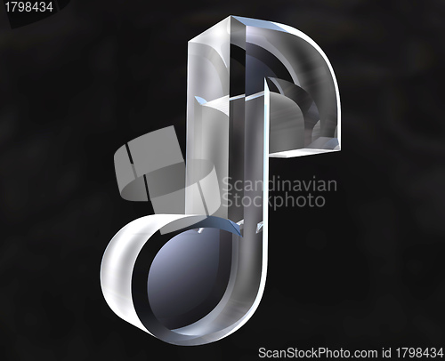 Image of note symbol Male and female sex symbols (3D)