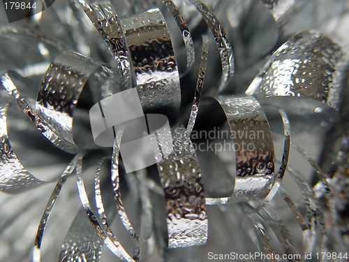 Image of Xmas  Abstract Silver Bow