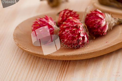 Image of dry floral herbal tea