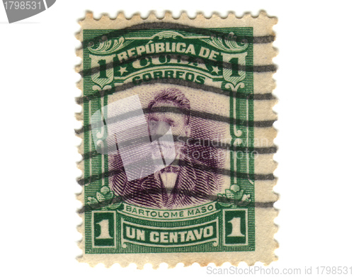 Image of Old postage stamp from Cuba 