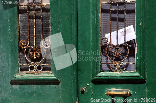 Image of Old Door and the Letter