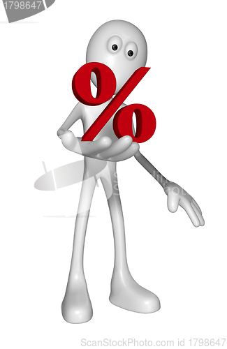 Image of percent symbol