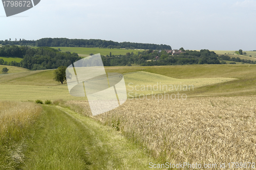 Image of agricultural landscape in south germany