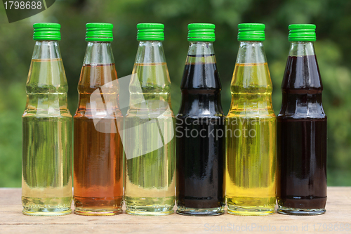 Image of Different types of cooking oil