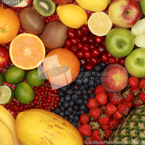 Image of Fruit background