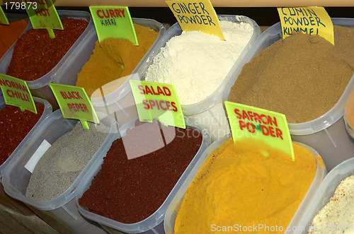 Image of spice shop