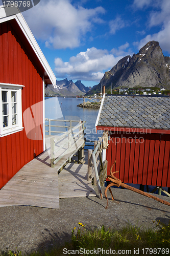 Image of Fishing huts