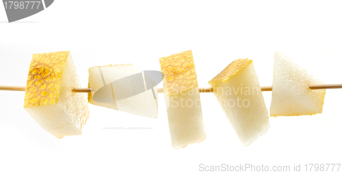 Image of melon pieces