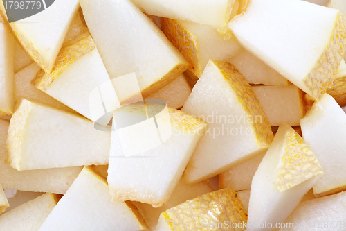 Image of melon pieces