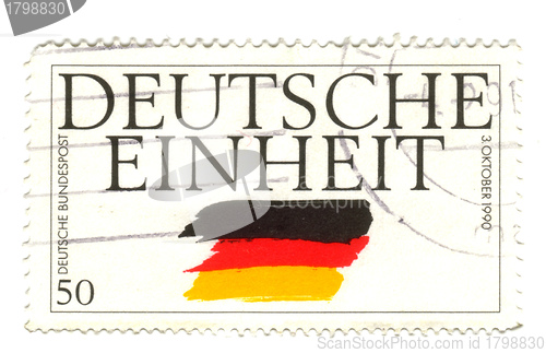 Image of GERMANY - CIRCA 1995: a stamp printed in the Germany shows Germa