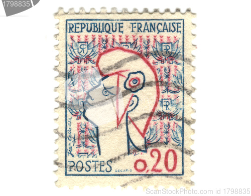 Image of Old french stamp 