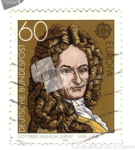 Image of GERMANY - CIRCA 1980: stamp printed in Germany, shows portrait G