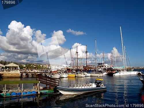 Image of Cloudy Marina