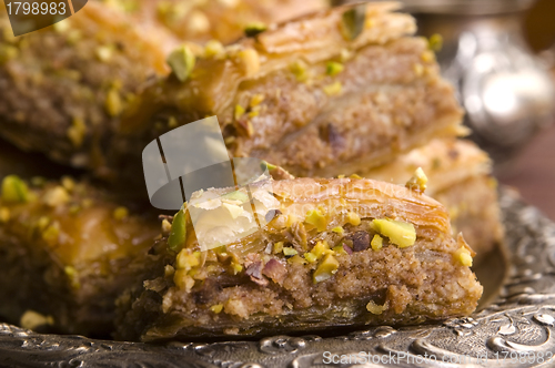 Image of Baklava - traditional middle east sweet desert