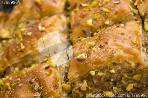 Image of Baklava - traditional middle east sweet desert