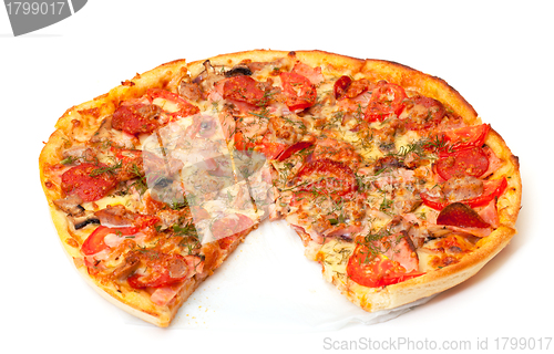 Image of Baked Sliced Pizza