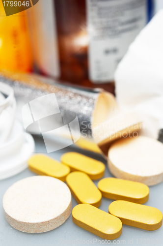 Image of vitamin pills 