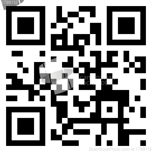 Image of "House for Sale" data in qr code. EPS 8