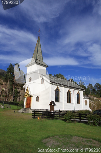 Image of Church at Kjelkenes, Bremanger.