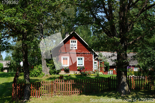 Image of The wooden house