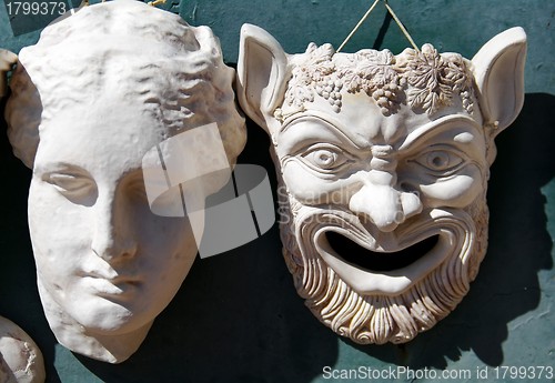 Image of Greek masks