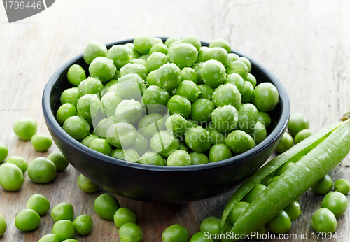 Image of green peas