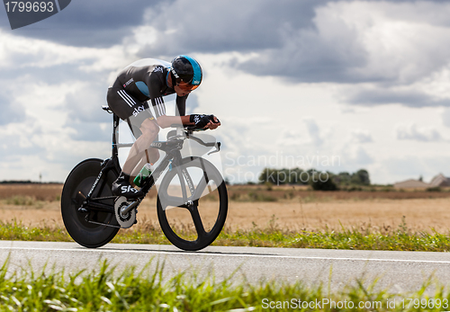 Image of The British Cyclist Froome Christopher