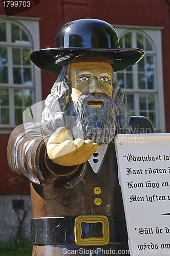 Image of Swedish folklore - Statue of Rosenbom