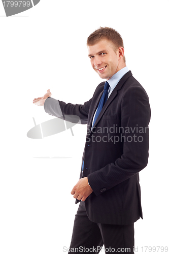 Image of business man giving presentation 