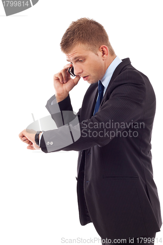 Image of checking time