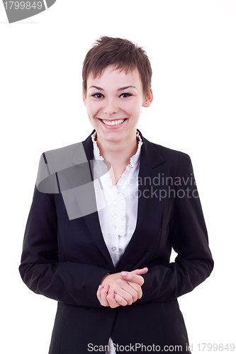 Image of Positive business woman 