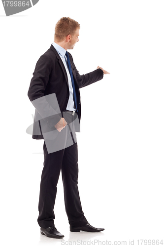 Image of  business man presenting