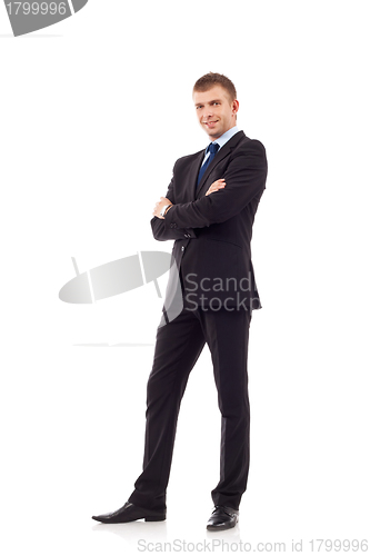 Image of successful young business man