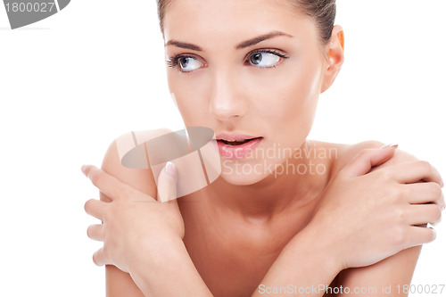 Image of beauty skin care woman
